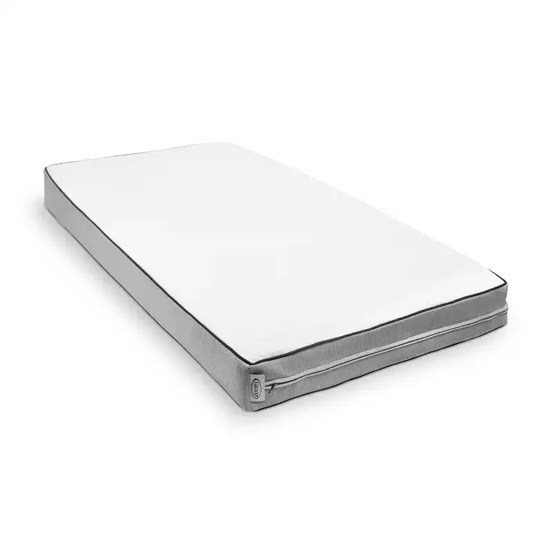 Materasso per culla e lettino 5" Basics: Solido, Copertura impermeabile, Materasso in fibra di dimensioni standard