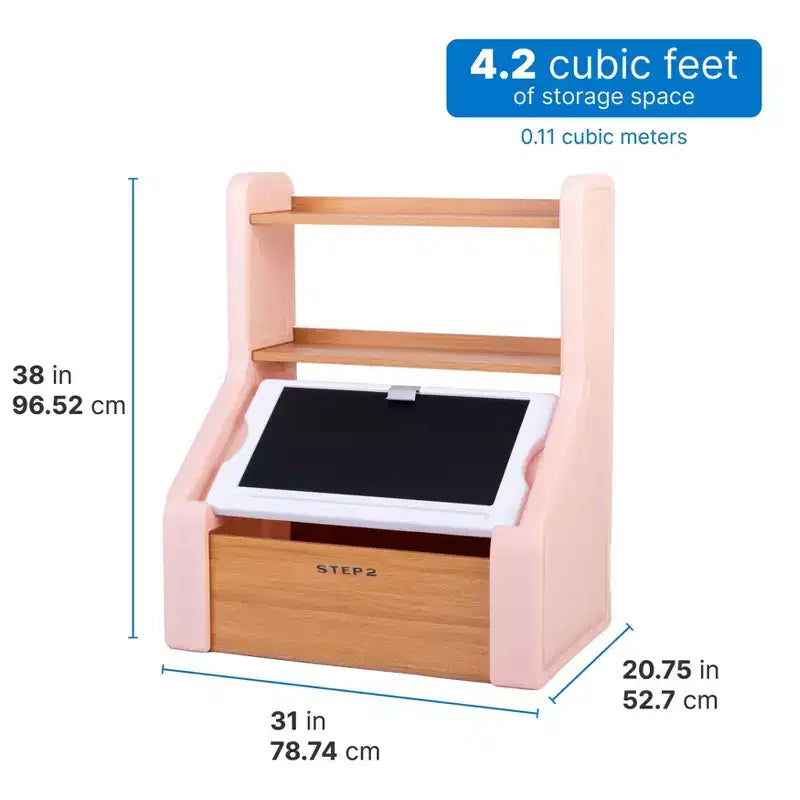 Cassapanca Tavolo per Bambini Harmony - Rosa