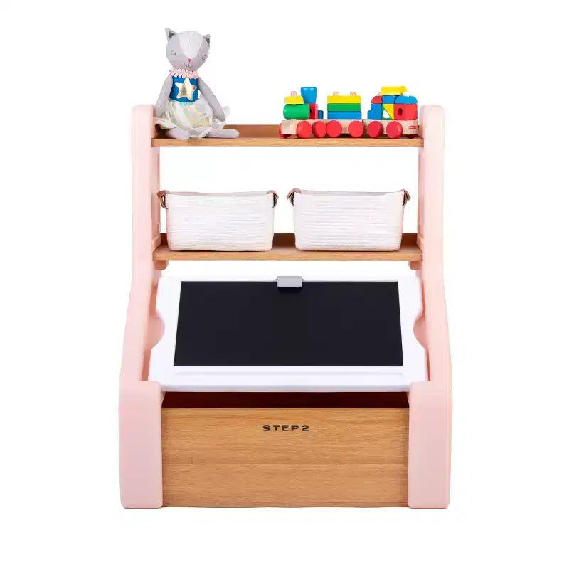 Cassapanca Tavolo per Bambini Harmony - Rosa