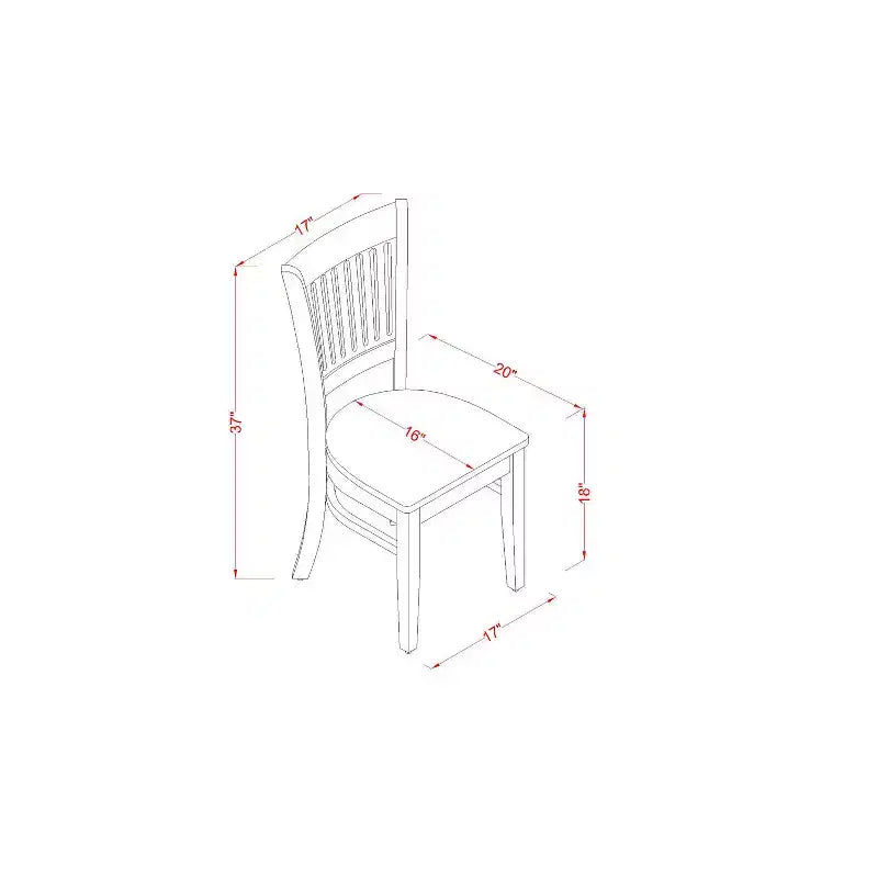 Set Mobili Rettangolari da Sala da Pranzo in Rovere CAVAA6