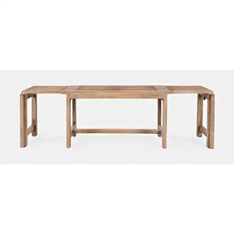 Bradford Modern Extendable Solid Mango Hardwood Bench