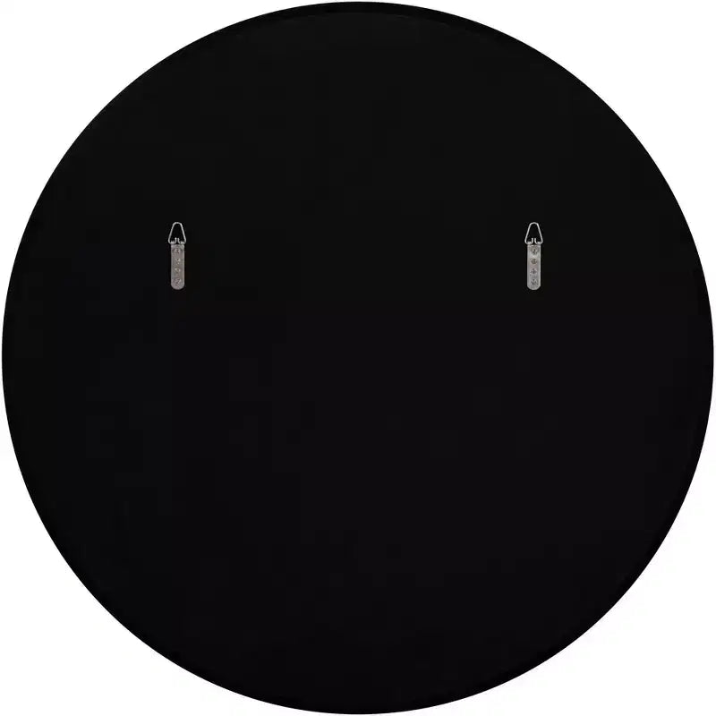 Specchio da Parete Rotondo Harriet 34 in Finto Marmo Bianco
