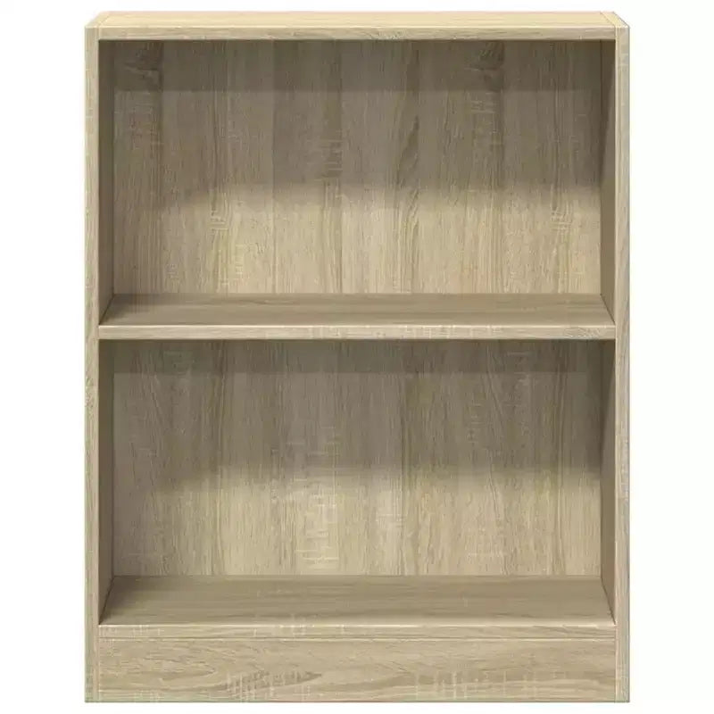 Libreria Compatta in Legno Ingegnerizzato Quercia Sonoma