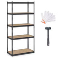 Gymax 5-Tier Garage Shelving Unit 2200 LBS Heavy Duty Metal Storage Shelves for Pantry
