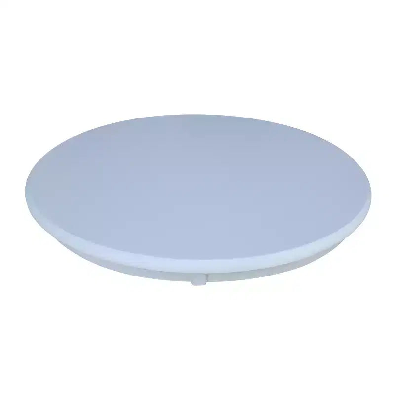 Tavolo alto con base centrale rotondo 30" bianco –