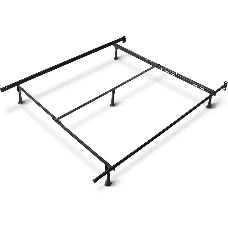 Rete a Doghe Regolabile con Gambe di Supporto Centrali, Rete a Doghe in Metallo Resistente