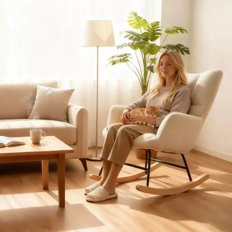 Upholstered Rocking Chair