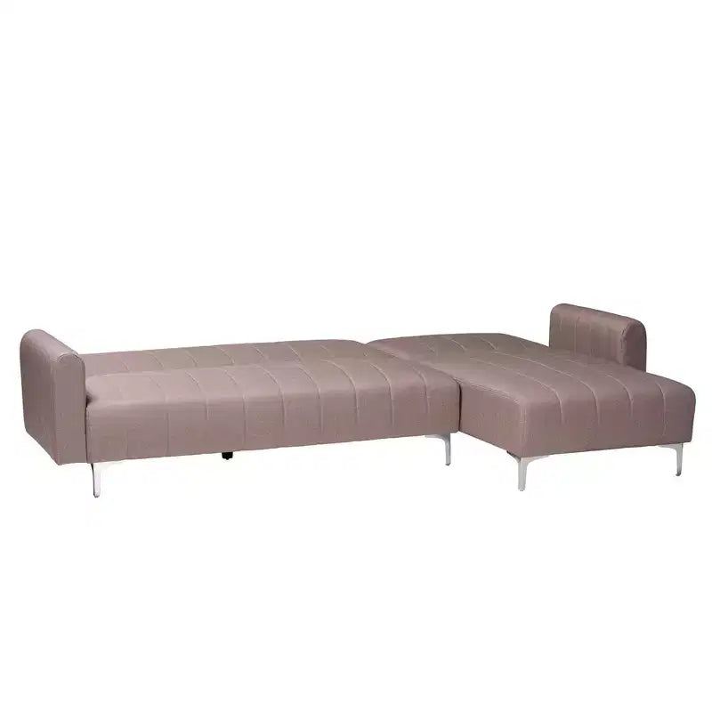 Divano letto convertibile rivestito in tessuto Lanoma